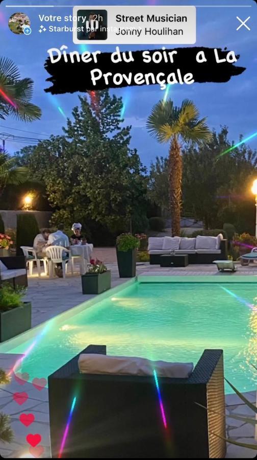 Saint-Didier-de-la-Tour Domaine De La Provencale Bed & Breakfast エクステリア 写真
