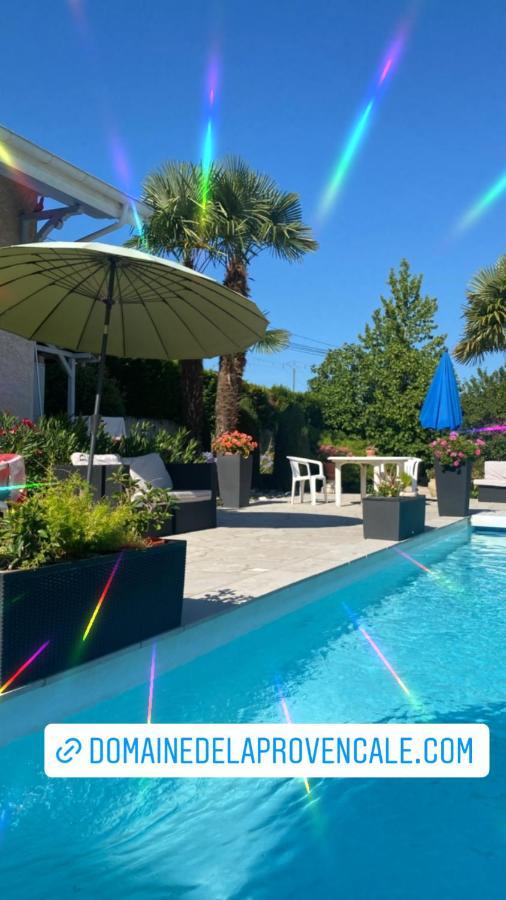 Saint-Didier-de-la-Tour Domaine De La Provencale Bed & Breakfast エクステリア 写真